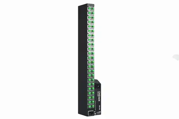 tvONE 1RK-SPDR-STRIP-23 ONErack Spider Multi Voltage Vertical PSU Strip - 23 Module Slots & 14 Voltage Modules Included Electronics tvONE