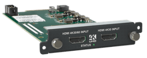 tvONE CM-HDMI-4K-2IN 2-Input 4K 30 - 60 HDMI Module for CORIOmaster - up to 4096x2160 - 60p - Creation Networks