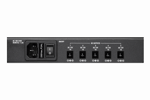 tvONE P2-105 12 Volt Rackmount PSU
Rackmount 12 Volt DC Power Distribution for up to five devices - Creation Networks