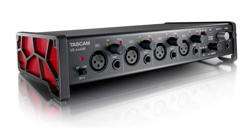 Tascam US-4x4HR 4Mic, 4IN/4OUT High Resolution Versatile USB Audio Interface - Creation Networks