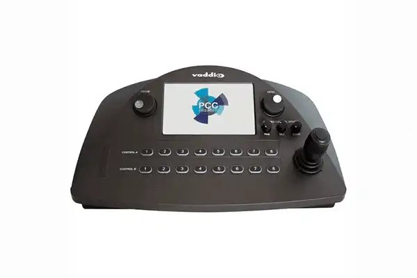 Vaddio 999-5750-000 PCC Premier Precision Controller with 3-Axis Joystick and 7" Touchscreen for Up to 16 PTZ Cameras (North America) Video Cameras Vaddio