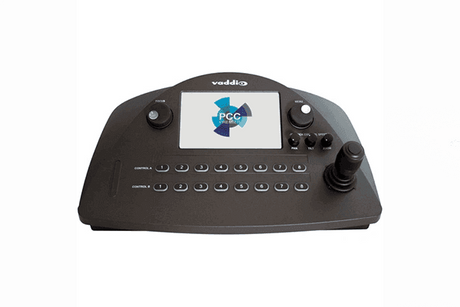 Vaddio 999-5750-000 PCC Premier Precision Controller with 3-Axis Joystick and 7" Touchscreen for Up to 16 PTZ Cameras (North America) - Creation Networks