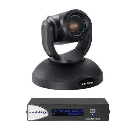 Vaddio- 999-9950-100 RoboSHOT 20 UHD OneLINK HDMI PTZ Camera System (Black) - Creation Networks