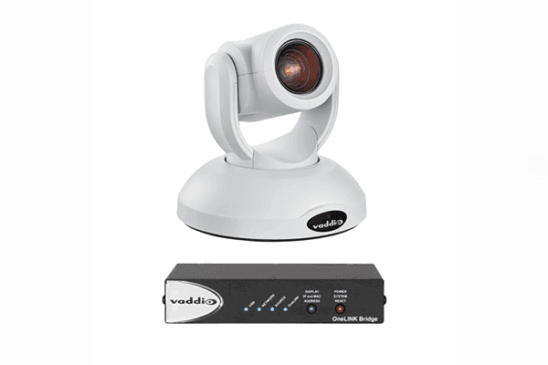Vaddio- 999-9950-200W RoboSHOT 20 UHD OneLINK Bridge System (White) - Creation Networks