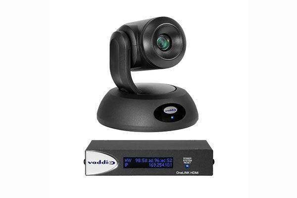 Vaddio- 999-99600-100 RoboSHOT 12E HDBT OneLINK HDMI System (Black) - Creation Networks