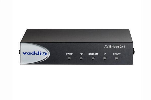 Vaddio AV Bridge 2x1 Lecture Capture Device - 999-8250-000 - Creation Networks