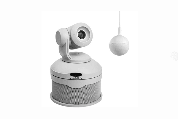 Vaddio ConferenceSHOT AV Bundle with CeilingMIC Microphone (White) - 999-99950-100W - Creation Networks