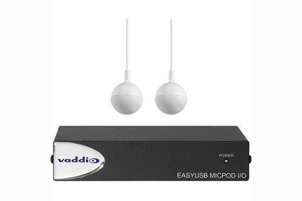 Vaddio EasyUSB MicPOD I/O with Two CeilingMICs - 999-88000-000 - Creation Networks