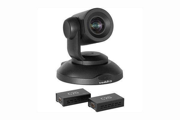 Vaddio PrimeSHOT 20 HDMI camera with HDMI Extender (Black) - 999-30420-300 - Creation Networks