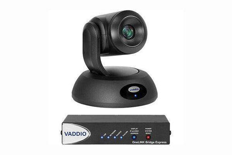 Vaddio RoboSHOT 12E HDBT OneLINK Bridge Express System (Black) - 999-99600-270 - Creation Networks