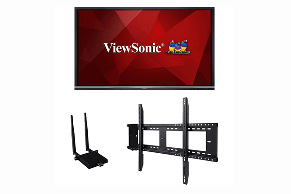 Viewsonic IFP6550-E1 - 65" ViewBoard 4K Ultra HD Interactive Flat Panel Bundle - 65" LCD - Creation Networks