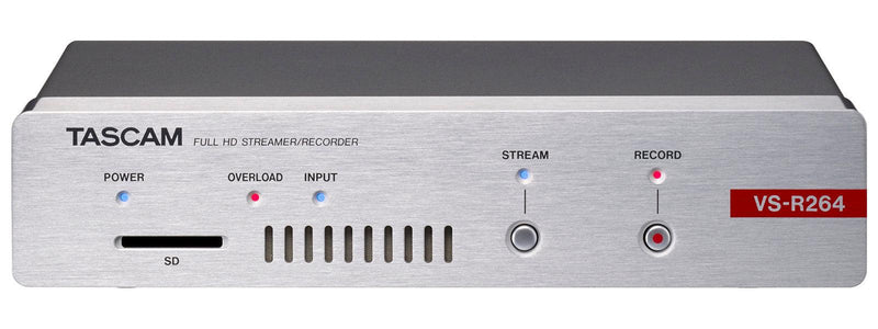 Tascam VS-R264 AV Over IP Encoder and Decoder Appliance for Full HD Live Streaming - Creation Networks