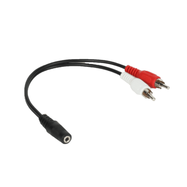 Williams Sound WCA 124 3.5mm Female to RCA Male Stereo Cable - Creation Networks