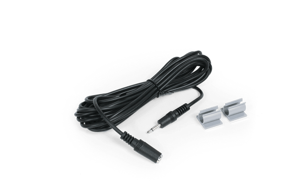 Williams Sound WCA 007 WC 3.5mm male to 3.5mm female cable with mounting clips (12 ft) - Creation Networks