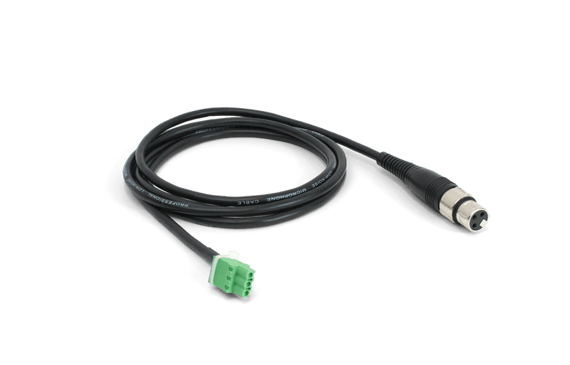 Williams Sound WCA 051 XLR-female to 3-pin Phoenix-male audio cable (6 ft) - Creation Networks