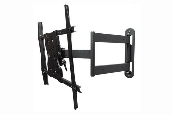 Sunbrite - SB-WM-ART1-M-BL Single Arm Articulating Wall Mount for 43" - 65" Outdoor TV - Creation Networks