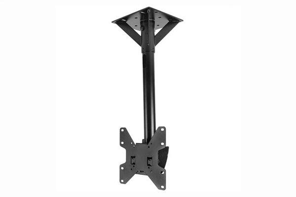 Sunbrite - SB-CM-T-M-BL Ceiling Mount with tilt for TVs 22" to 43" and includes 18" fixed pole - Creation Networks