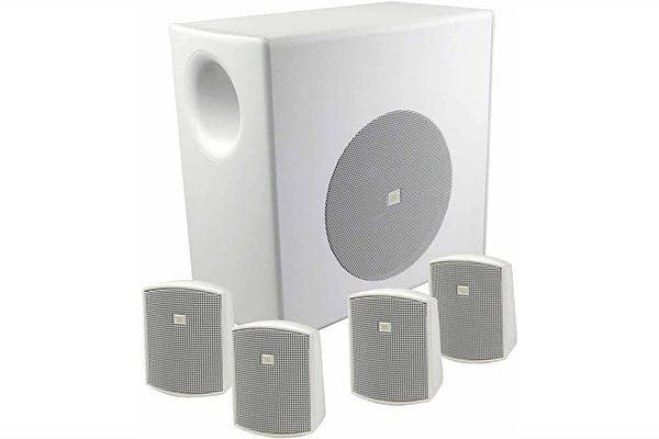 JBL Control 50 Pack Loudspeaker System with Subwoofer (White) - Creation Networks