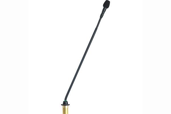 Shure MX415/S 15" Microflex Supercardioid Gooseneck Microphone with Bottom LED and Preamp - Creation Networks