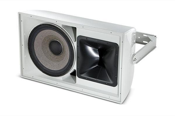 JBL AW566 High Power 2-Way All-Weather Loudspeaker with 15" LF and Rotatable Horn (Gray) - Creation Networks