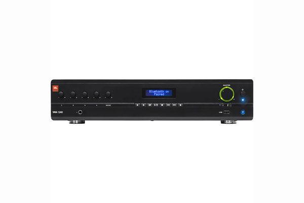 JBL NVMA2120-0-US Commercial Series 120W Bluetooth-Enabled Mixer/Amplifier (8-In/2-Out) - Creation Networks