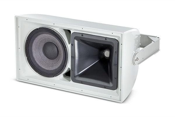 JBL AW295 High Power 2-Way All-Weather Loudspeaker with 12" LF and Rotatable Horn (Gray) - Creation Networks