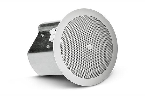 JBL Control Professional Series 14C/T Two-Way 4" Coaxial Ceiling Loudspeakers (White, Pair) - Creation Networks