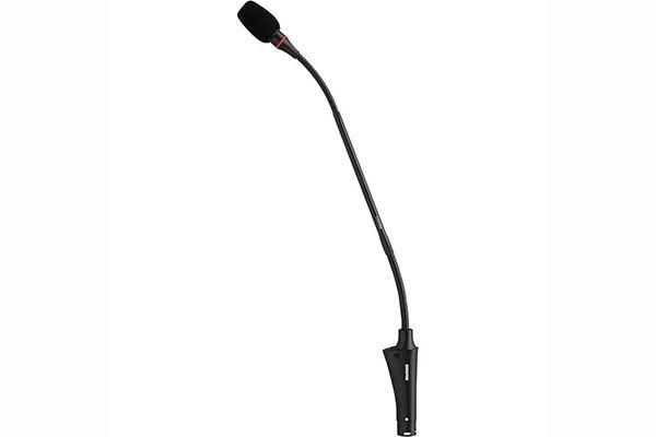 Shure CVG12-B/C Centraverse Cardioid Gooseneck Microphone for Installations (12") - Creation Networks