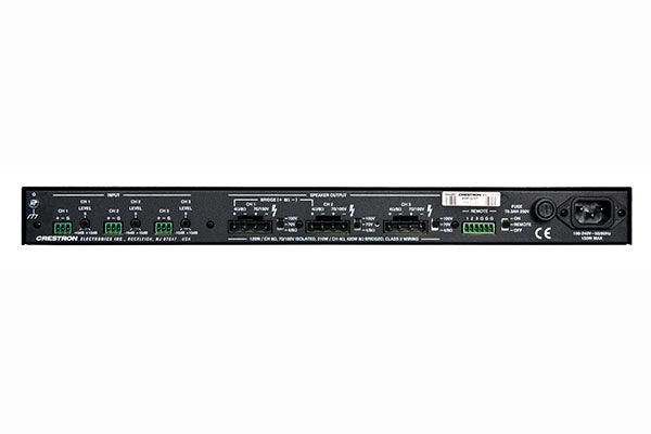 Crestron 3x210W Commercial Power Amplifier, 4-8 or 70-100V - AMP-3210T - Creation Networks