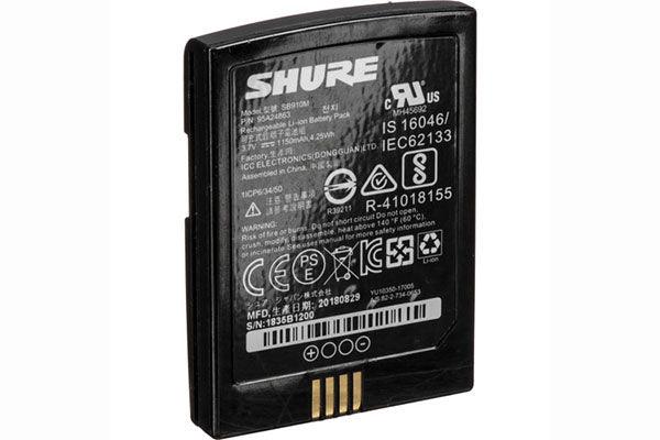 Shure SB910M Battery for ADX1M transmitter - Creation Networks