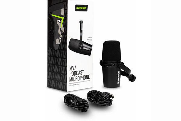 Shure  MV7-K Podcast Microphone - Creation Networks