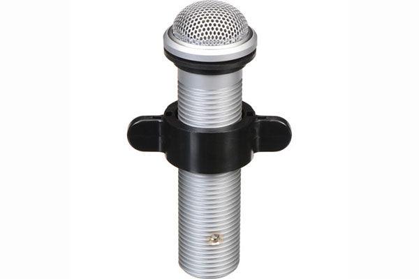 Shure MX395AL/O Microflex Low-Profile Omnidirectional Boundary Microphone for Installs (Silver) - Creation Networks