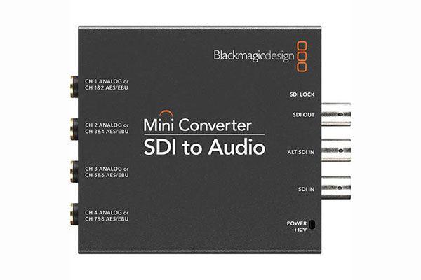 Blackmagic Design SDI to Audio Mini Converter - CONVMCSAUD - Creation Networks