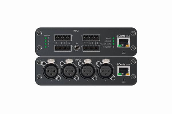 Shure ANI4OUT-XLR Advance 4-Channel Dante Mic/Line Audio Network Interface Unit (XLR Outputs) - Creation Networks