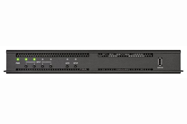 Crestron HD-RX-4K-410-C-E-SW4 MPS Lite™ 4K Multiformat 4x1 AV Switch and Receiver with 4-Port Ethernet Switch - Creation Networks