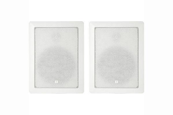 JBL Control 126WT 6.5" 2-Way 100W In-Wall 70V/100V Installation Speakers (Pair, White) - Creation Networks