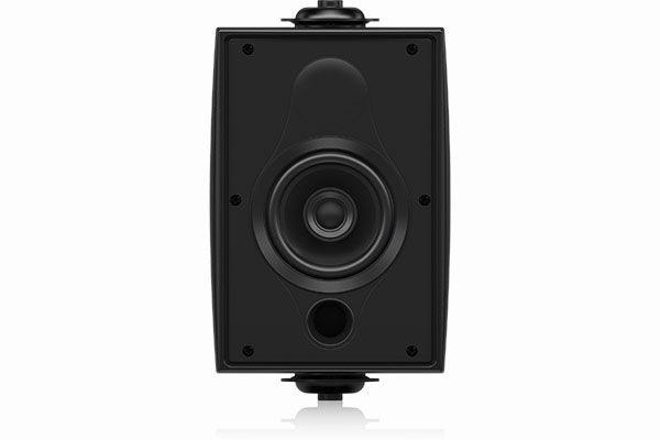 Tannoy DVS 4T (EN 54) 4" Coaxial Surface-Mount Loudspeaker with Transformer (EN 54-24 Certified,Black,Pair) - TA-DVS4T-BK (EN 54) - Creation Networks