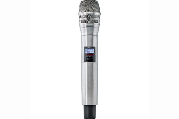 Shure ULXD2/K8N Digital Handheld Wireless Microphone Transmitter with KSM8 Capsule (Nickel) - Creation Networks