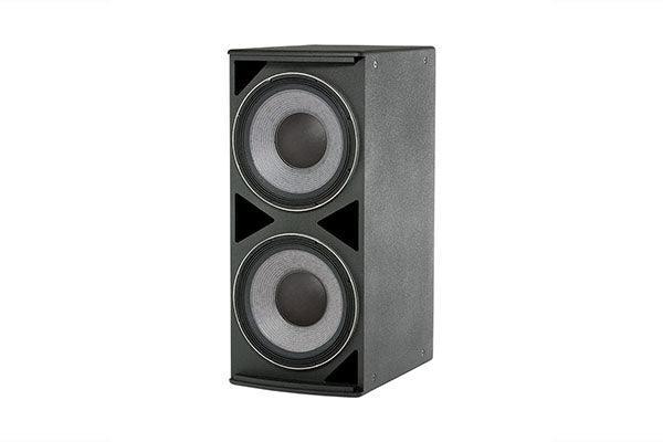 JBL ASB6125 Dual 15" Front-Firing Subwoofer (Black) - Creation Networks