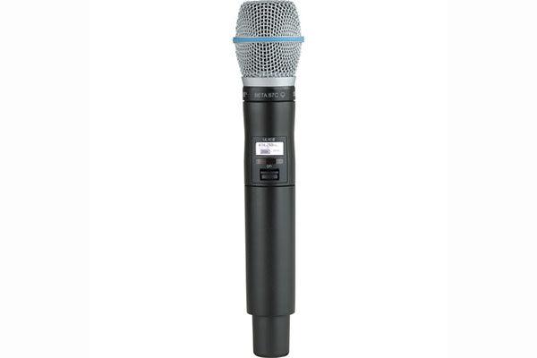 Shure ULXD2/B87C Digital Handheld Wireless Microphone Transmitter with Beta 87C Capsule - Creation Networks