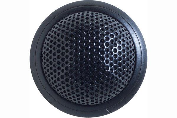 Shure MX395B/O Microflex Low-Profile Omnidirectional Boundary Microphone for Installs (Black) - Creation Networks