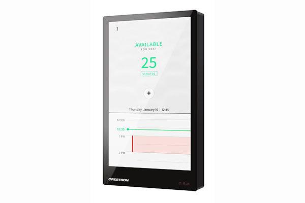 Crestron TSW-570P-B-S  5 in. Wall Mount Touch Screen, Portrait, Black Smooth - Creation Networks