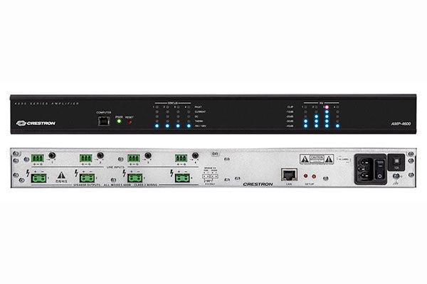 Crestron 4-Channel Power Amplifier, 600W-Ch. - AMP-4600 - Creation Networks