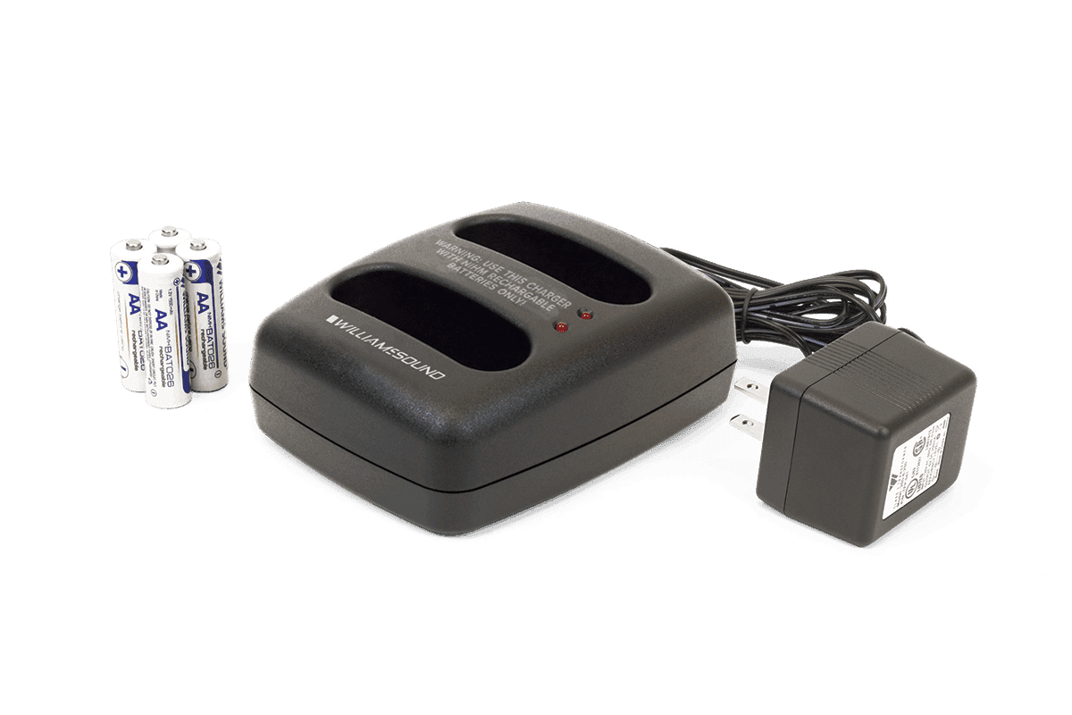 Williams Sound BAT KT6 Charger kit for body-packs, 2-bay - Creation Networks