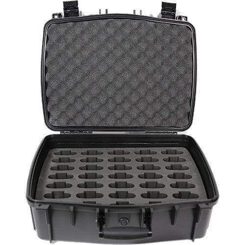 Williams Sound CCS 056 35 Large Water resistant carry case. 35 slot foam insert for PPA T46 transmitter, FM, IR and Loop body-pack receivers - Creation Networks