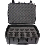 Williams Sound CCS 056 35 Large Water resistant carry case. 35 slot foam insert for PPA T46 transmitter, FM, IR and Loop body-pack receivers - Creation Networks