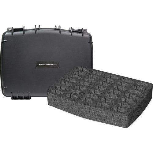 Williams Sound CCS 056 35 Large Water resistant carry case. 35 slot foam insert for PPA T46 transmitter, FM, IR and Loop body-pack receivers - Creation Networks