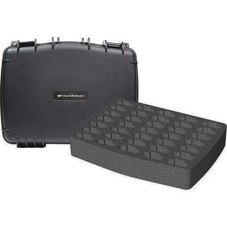 Williams Sound CCS 056 35 Large Water resistant carry case. 35 slot foam insert for PPA T46 transmitter, FM, IR and Loop body-pack receivers - Creation Networks