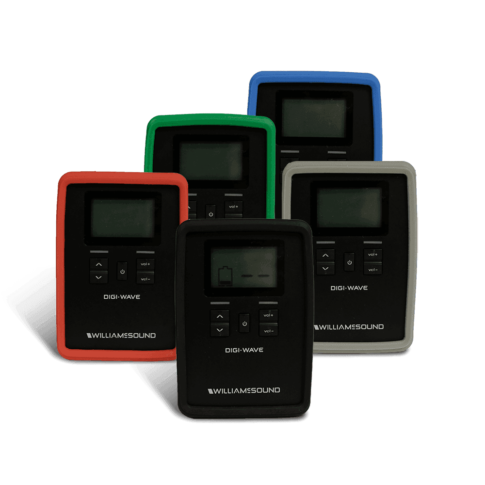 Williams Sound CCS 060 GN Silicone skin for DLR with lanyard and wrist strap (Green) - Creation Networks