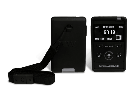 Williams Sound CCS 061 BK Silicone skins with lanyard (Black) - Creation Networks